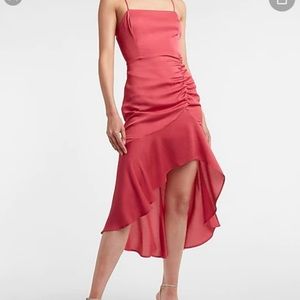 New NWT express coral evening summer dress xl